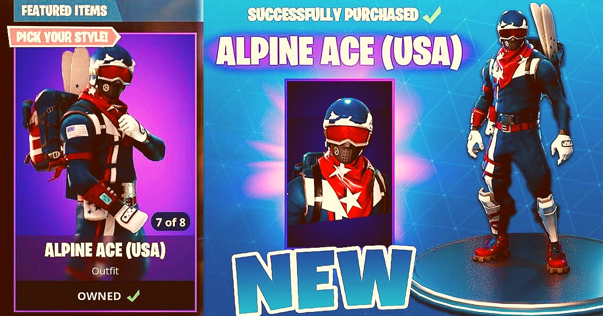 Fortnite Hero: Alpine Ace and Mogul Master Korean Olympics